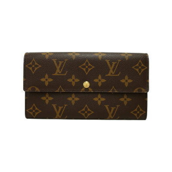 Louis Vuitton Monogram Pochette Porte Monnaie Bifold Long Wallet - Picture 1 of 5